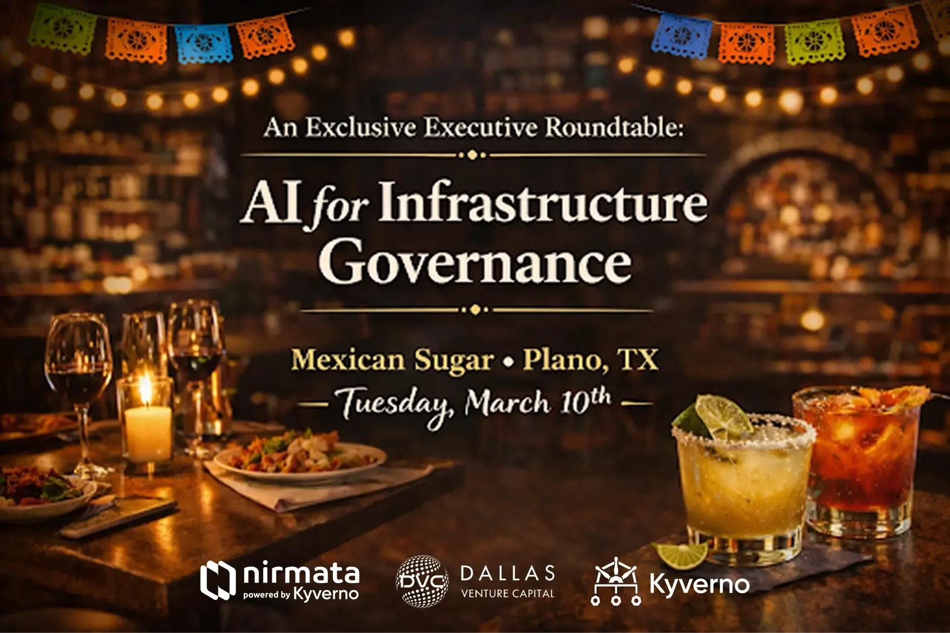 An Invitation for AI, Infra, and Tequila